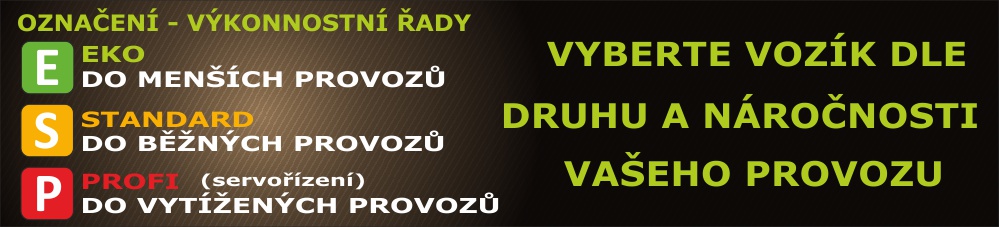 Výkonnostní kategorie elektrických paletových vozíků